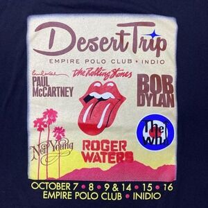 2016 Desert trip concert music shirt